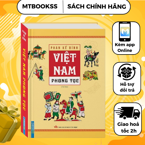 Sách - Việt Nam Phong Tục (bìa mềm) - Phan Kế Bính