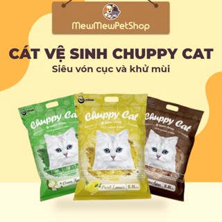 Cát vệ sinh cho mèo CHUPPY CAT siêu vón cục và khử mùi 17.6L 8kg