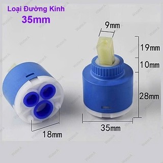 Lõi củ sen nóng lạnh dùng thay thế lõi cũ, tiết kiệm chi phí tất cả như Hình