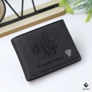 Ví Da Nam Bóp Nam Galaxy Khắc Tên Theo Yêu Cầu Làm Quà Tặng Ý Nghĩa Sang Trọng GLX068 