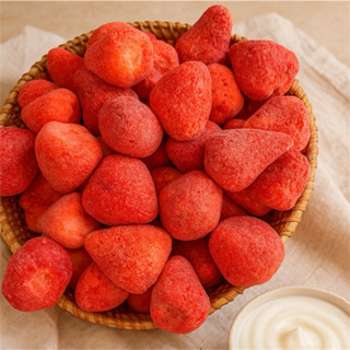 Dâu Tây Sấy Giòn [sấy thăng hoa] | 100-200-300-500 | Đặc sản Đà Lạt