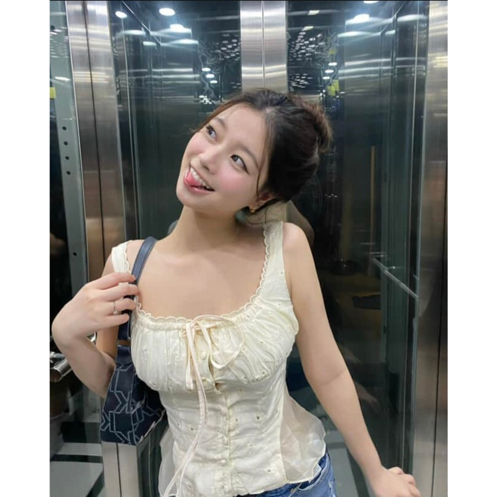 Áo Thô Mix Ren 2 Dây Chiết Eo Dây Thắt Nơ 2 Dây Chiết Eo SIÊU XINH Cho Các Nàng H16 | BigBuy360 - bigbuy360.vn