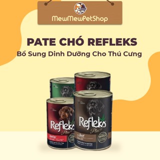 Pate Cho Chó REFLEKS Cao Cấp Bổ Sung Dinh Dưỡng Cho Thú Cưng Lon 400g