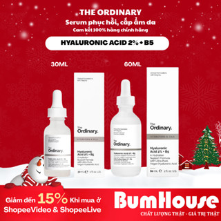 Serum The Ordinary Hyaluronic Acid 2% + B5 Tinh Chất Cấp Ẩm và Phục Hồi da 30ml/60ml