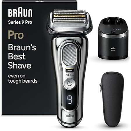 MÁY CẠO RÂU BRAUN SERIES 9 PRO PREMIUM 9486CC MÀU CROM