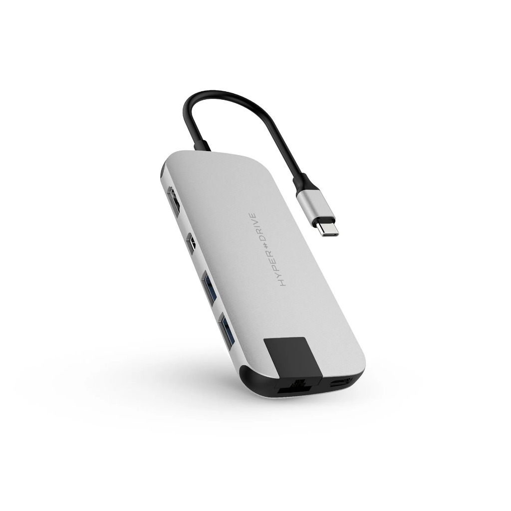Hub chuyển đổi Hyper Drive 8-in-1 USB C cổng chuyển đổi chuyên dụng cho Macbook/Laptop/PC - HD247B | BigBuy360 - bigbuy360.vn
