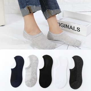  Combo 7 đôi TẤT VỚ LƯỜI NAM NỮ CỔ NGẮN CAO CẤP chất liệu cotton thoáng mát   Có đệm gót Sillicon   SHARE SHOP - TL1011 