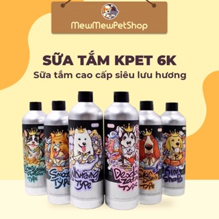 Sữa tắm Kpet cho chó mèo dưỡng mượt lông thơm lâu chai 500ml