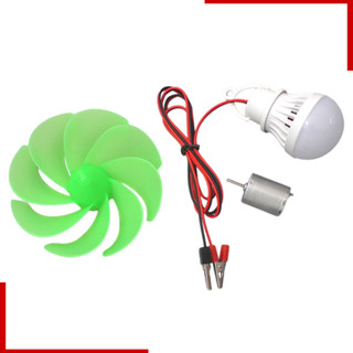 Máy phát điện tuabin gió mini V2 Pro – điện gió, mô hình STEM sáng tạo, trang trí năng lượng tái tạo