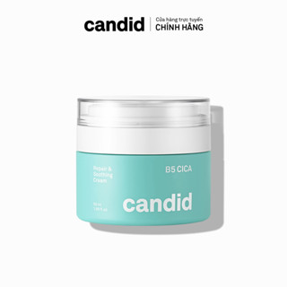 [Candid x Marathon] Kem Dưỡng Ẩm Hỗ Trợ Phục Hồi Da B5 CICA - Candid B5 CICA Repair & Soothing Cream 50ml