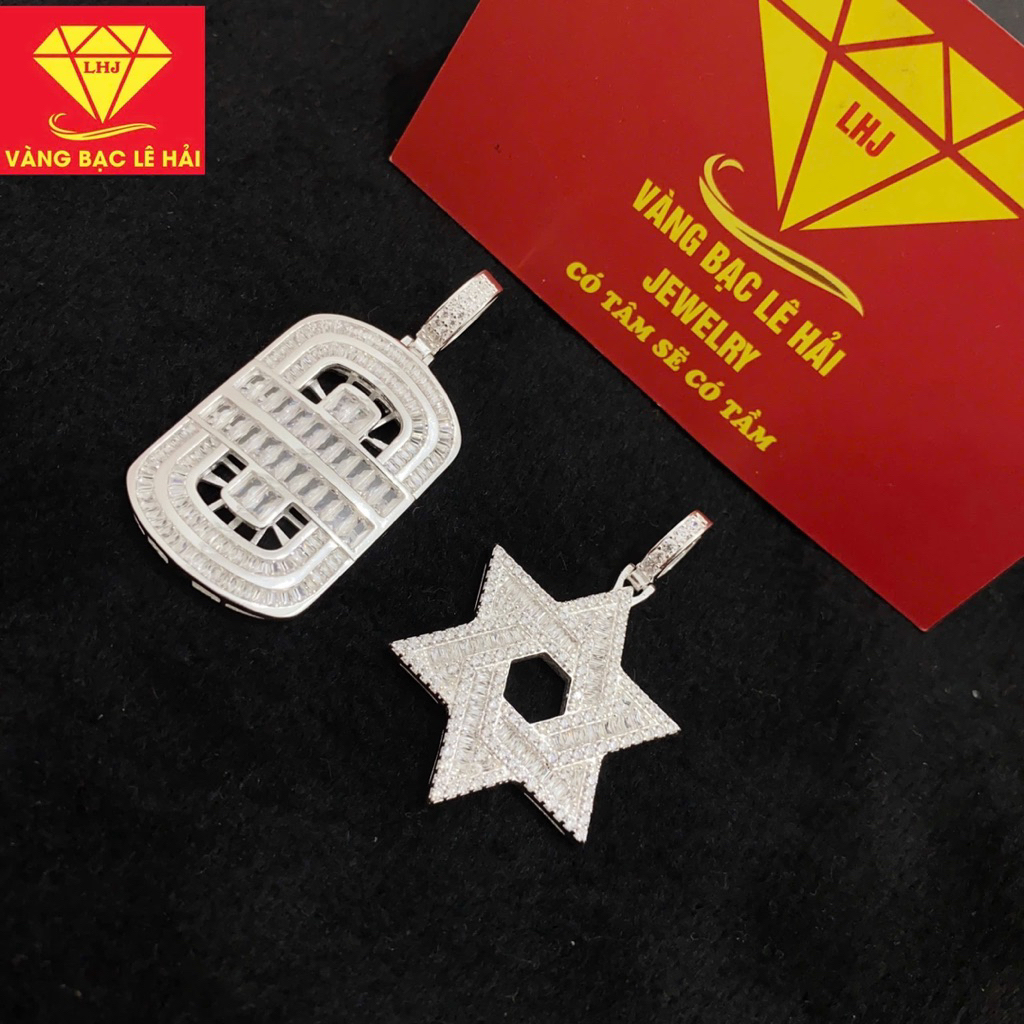 mặt dây chuyền bạc nam,chất liệu bạc ta, vàng bạc lê hải