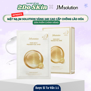  Mặt Nạ JMsolution Prime Gold Mask Tinh Chất Vàng Nano 24K 30ml - Giúp Nâng Cơ Chống Lão Hóa 
