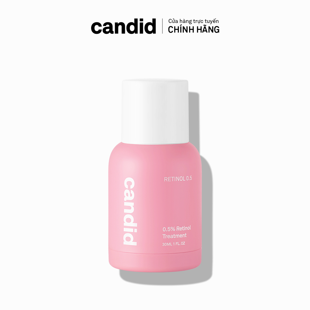 [Candid x Marathon] Hoạt Chất Retinol Candid 0.5% Hỗ Trợ Cải Thiện Nền Da 30ml