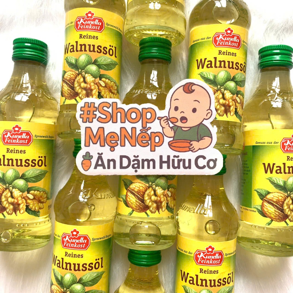(T3/27) DẦU ÓC CHÓ / OMEGA 3-6-9 ĂN DẶM CHO BÉ KUNELLA
