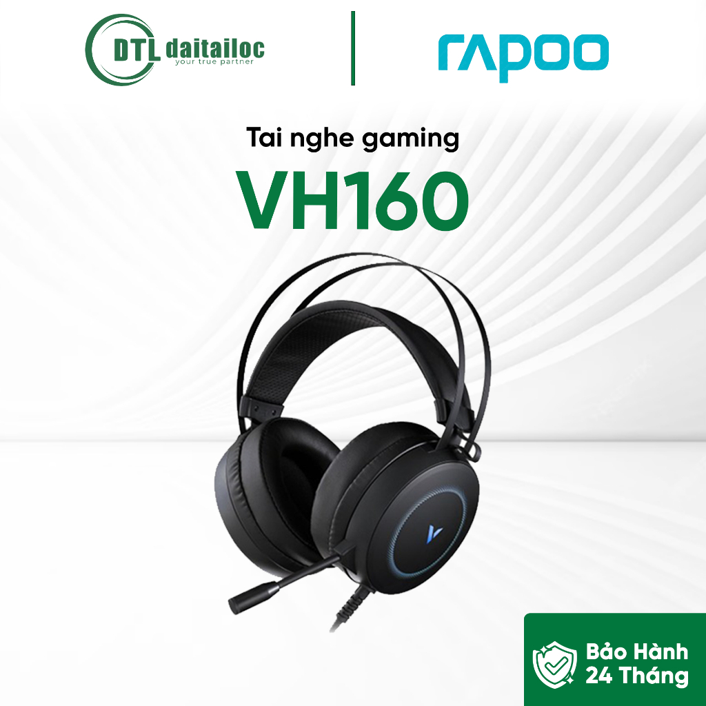 Tai nghe Gaming Rapoo VH160 | Chính Hãng | Bảo Hành 24 Tháng
