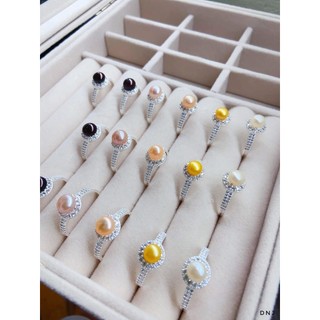NHẪN TRAI NƯỚC NGỌT BẠC
