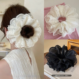 Cột Tóc Buộc Tóc Ren Scrunchies Ren Tiểu Thư Nhiều Màu Kẹo Ngọt Loli