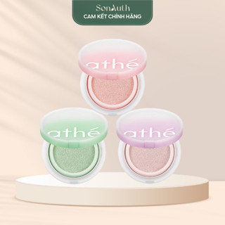 Phấn nước chống nắng Athe vegan Relief Lighting Tone Up Sun Cushion 12g (Nhập khẩu chính hãng)