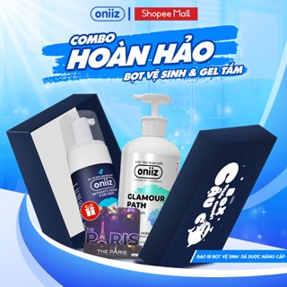 Combo hoàn hảo Bọt vệ sinh nam giới, Sữa tắm hương nước hoa Oniiz - Quà tặng nước hoa dùng thử