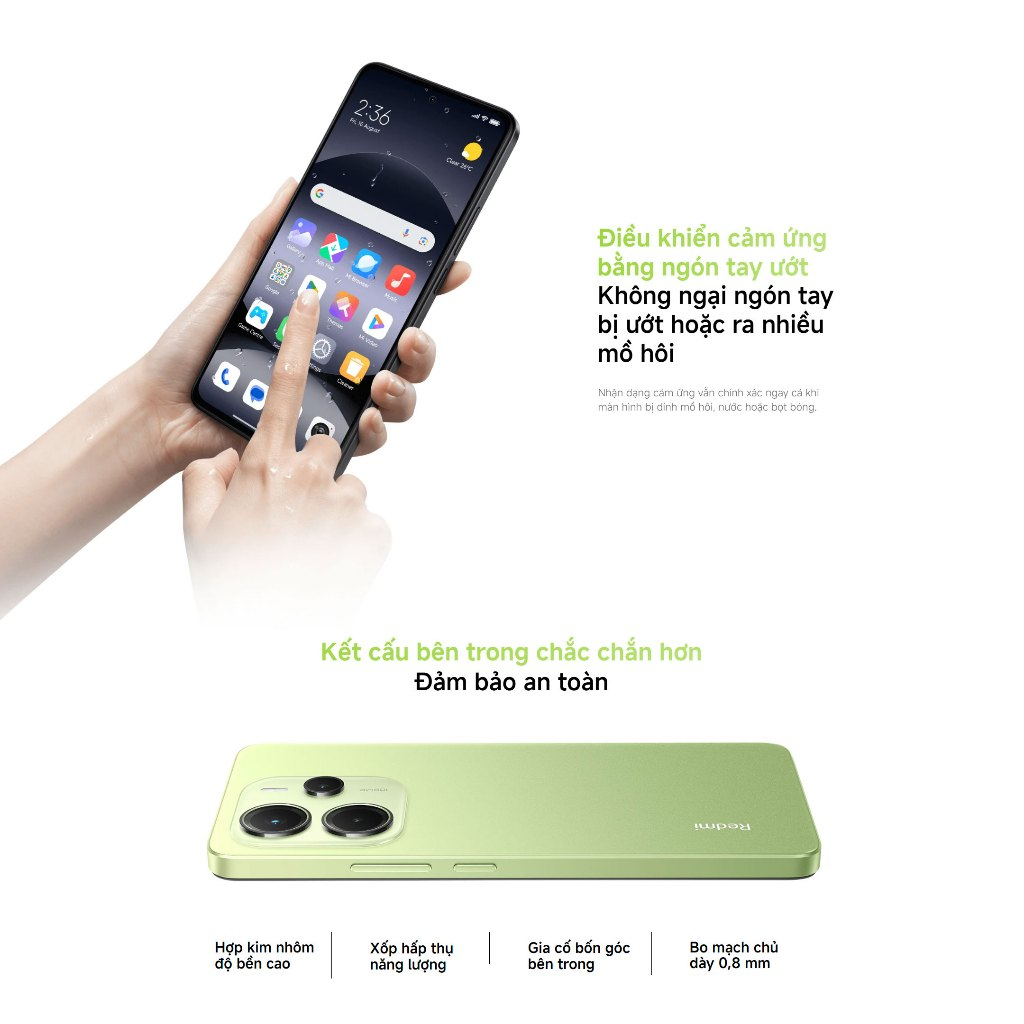 Điện Thoại Xiaomi Redmi Note 14 8GB 128GB Quốc Tế Chính Hãng | BigBuy360 - bigbuy360.vn