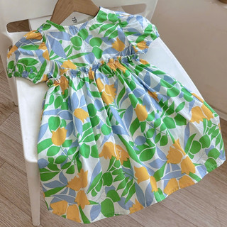 Váy Bèo Eo Cộc Tay Bé Gái Từ 7-30kg, Dáng Xinh, Mềm Mại, Dễ Thương