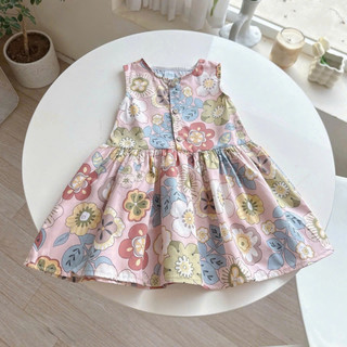 Váy Bèo Eo Cộc Tay Bé Gái Từ 7-30kg, Dáng Xinh, Mềm Mại, Dễ Thương