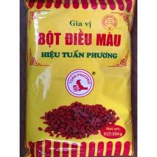 Giá sốc - bột điều màu tuấn phương 500g