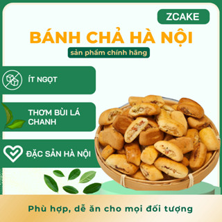 Bánh Chả Lá Chanh Hà Nội - ZCake - nhân mỡ đường, lạp xưởng, ít ngọt, giòn tan - Đặc sản Hà Nội