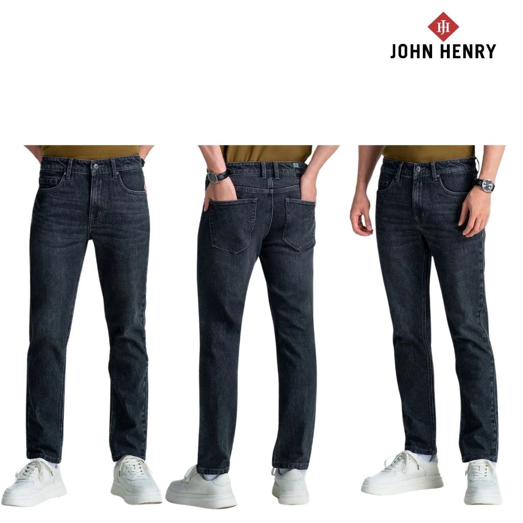 JOHN HENRY - JN25FH34 - Quần Jean Nam Form Ôm - Slim Fit