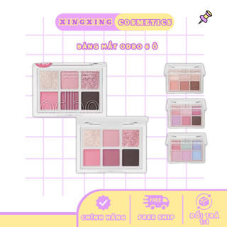   HỎA TỐC  Bảng Phấn Mắt 6 Ô Odbo Signature Eyeshadow Palette OD276 XINGXINGBEAUTY 