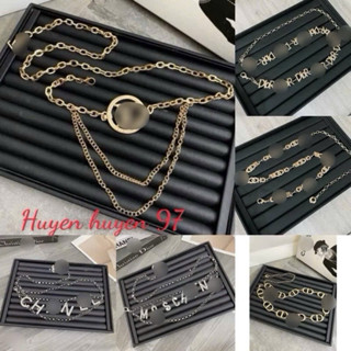 Đai váy dây xích,belt xích chữ cá tính,phụ kiện áo váy thời trang