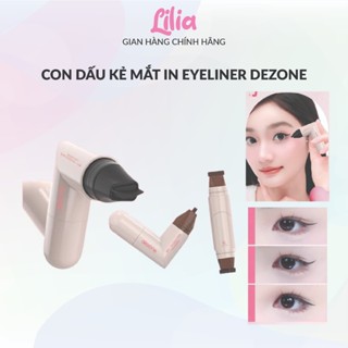  Con Dấu Kẻ Mắt Khuôn In Eyeliner DEZONE Tích Hợp In Sẵn Nét Mảnh Không Trôi Bản Cao Cấp 