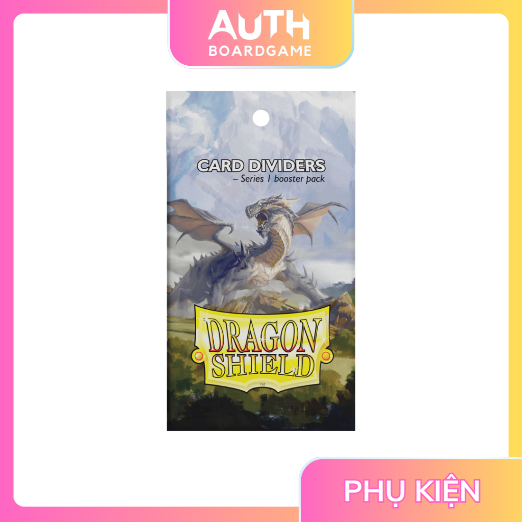 Bộ ngăn bài Card Dividers - Dragon Shield Series 1 (6 thẻ/gói)