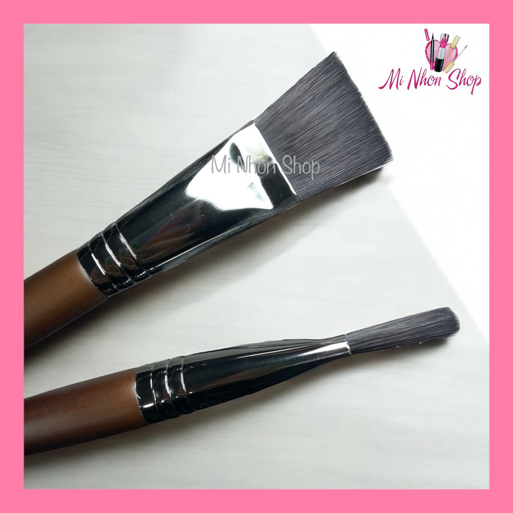 [MNS] 1 Cọ nền dẹt đánh lót đánh kem nền dạng lỏng siêu bóng da và mỏng nhẹ -