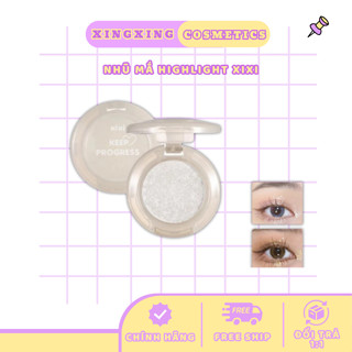   HOT SẴN  Nhũ mắt XIXI D559 Chính Hãng nhũ mắt highlight lắp lánh đơn sắc không thấm nước và lâu trôi XINGXINGBEAUTY 