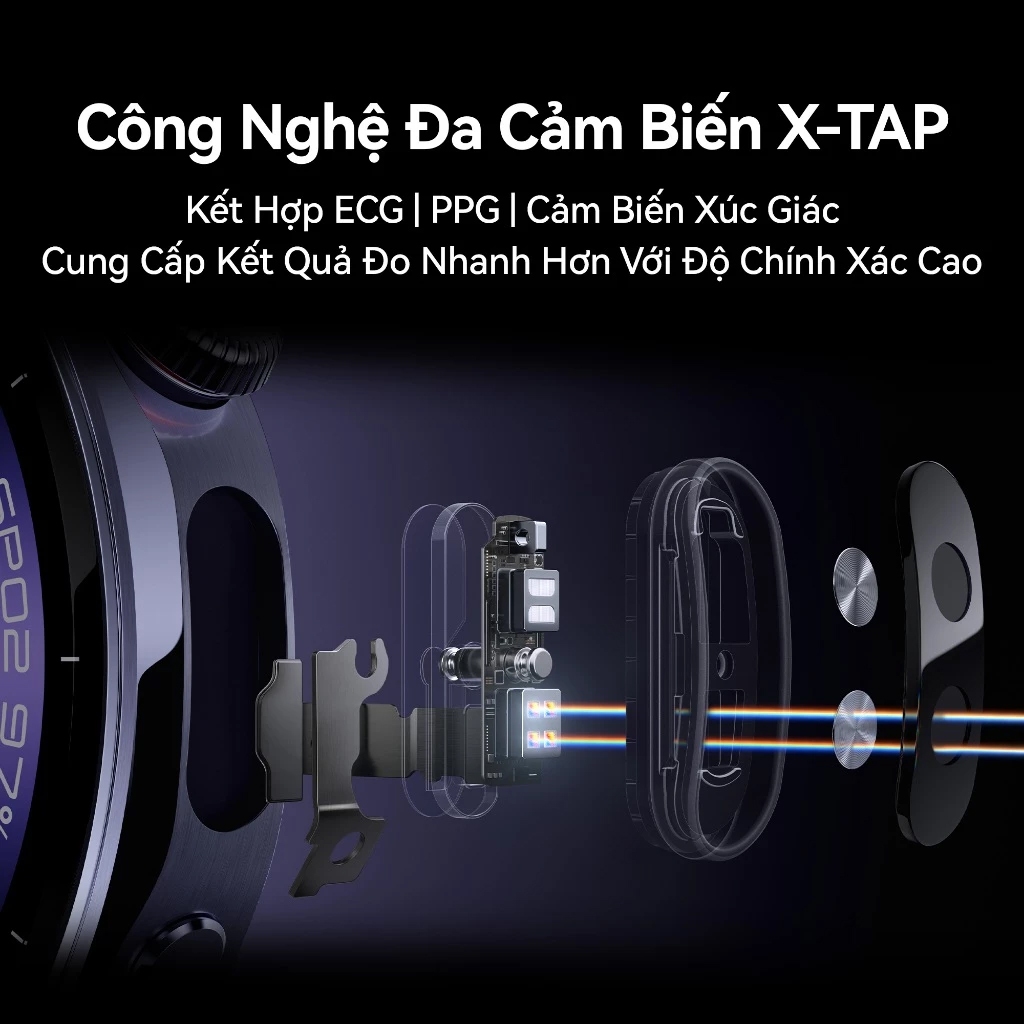 Đồng Hồ Thông Minh HUAWEI WATCH 5 Chính hãng | Công Nghệ Đa Cảm Biến X-TAP | Đo SpO2 Từ Đầu Ngón Tay | Gọi Thoại eSIM | BigBuy360 - bigbuy360.vn