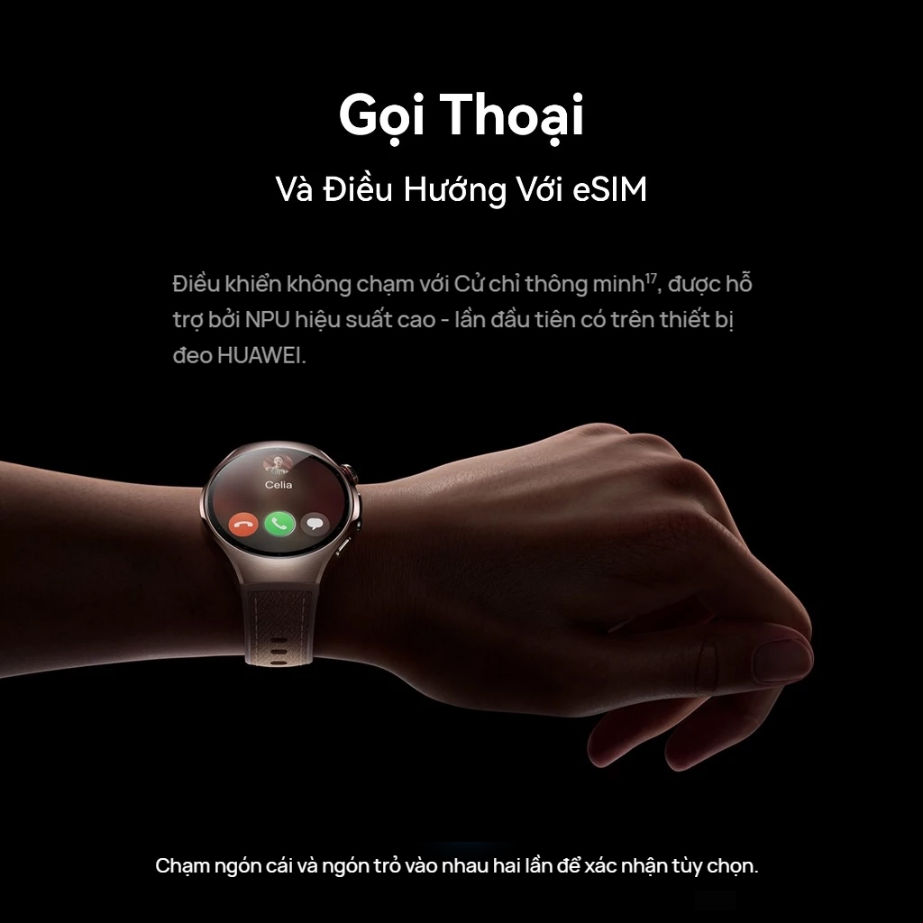Đồng Hồ Thông Minh HUAWEI WATCH 5 Chính hãng | Công Nghệ Đa Cảm Biến X-TAP | Đo SpO2 Từ Đầu Ngón Tay | Gọi Thoại eSIM | BigBuy360 - bigbuy360.vn