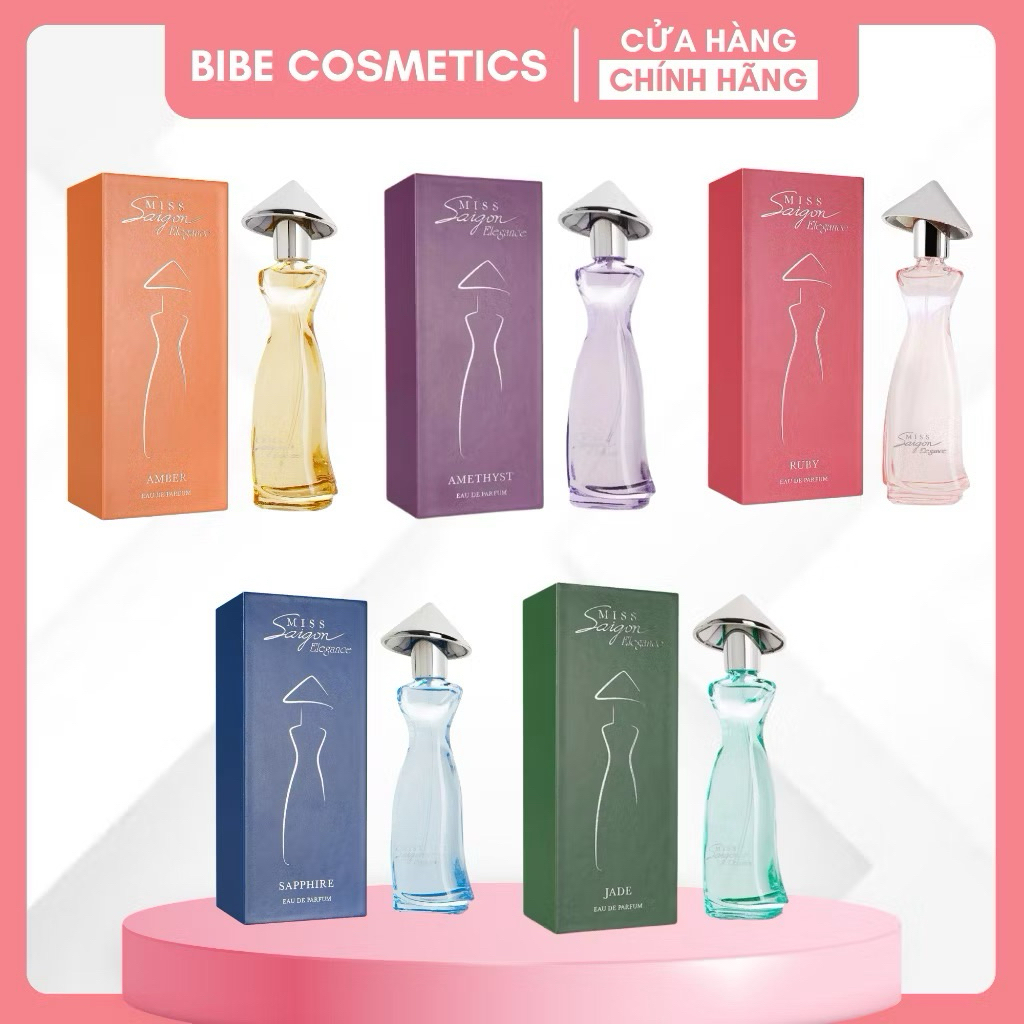   HỎA TỐC SỈ  NƯỚC HOA MISS SAIGON đủ mùi chai 50ml thích hợp làm quà biếu tặng đối tác -  BiBe Cosmetics sỉ giá tốt 