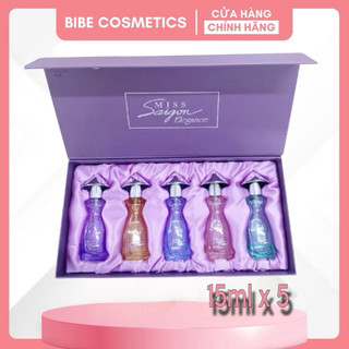   HỎA TỐC SỈ  Set bộ nước hoa Miss Saigon 15ml có lẻ thích hợp làm quà tặng biếu khách -  BiBe Cosmetics sỉ giá tốt 