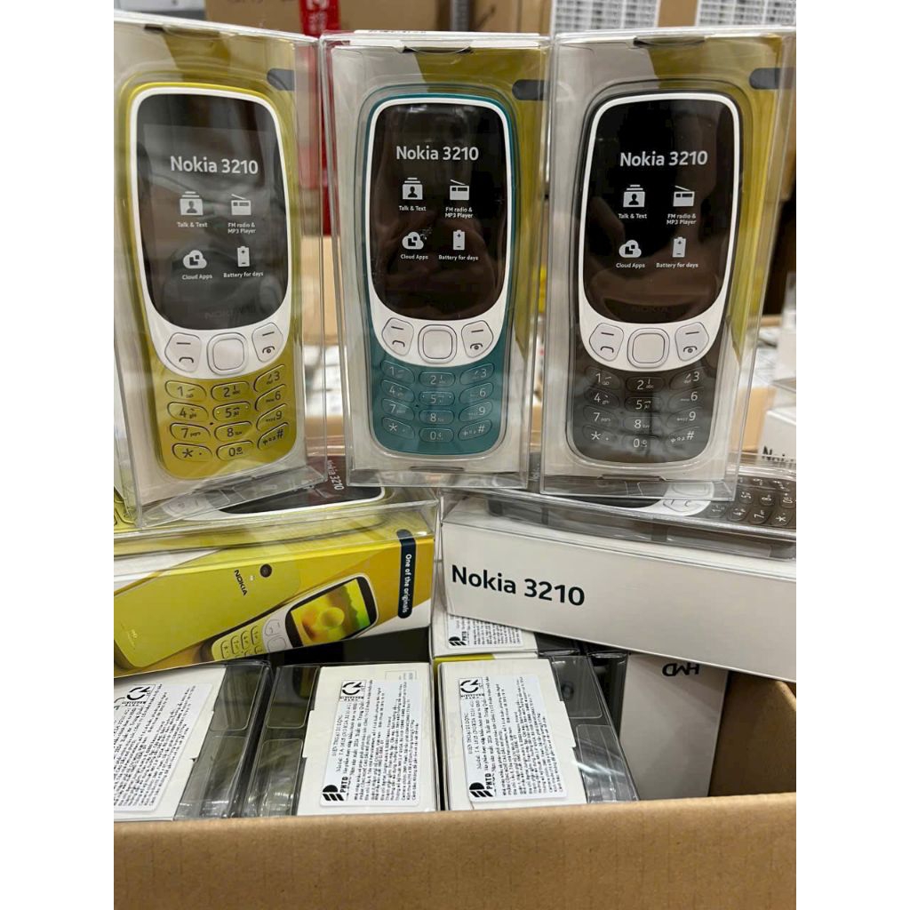 Điện thoại nokia 3210 (2sim) 4G chính hãng fullbox