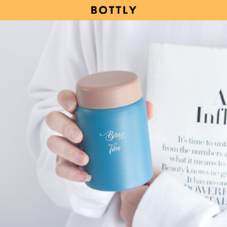 Hộp ủ cháo giữ nhiệt khắc tên cho bé Tyeso 220ml-280ml, inox 304, cốc giữ nhiệt đựng canh, soup