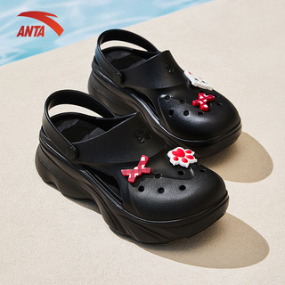 ANTA Dép thời trang thể thao nữ Anta 1225B8531 - đế cao 3cm