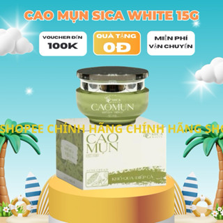 Kem Face Cao Mụn Khổ Qua Diếp Cá Sica White 15g