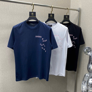 Áo phông nam nữ Premium Cotton PB trơn thêu chữ D2 Cool Guy hồng ngực dày dặn basic boy phố AP645P