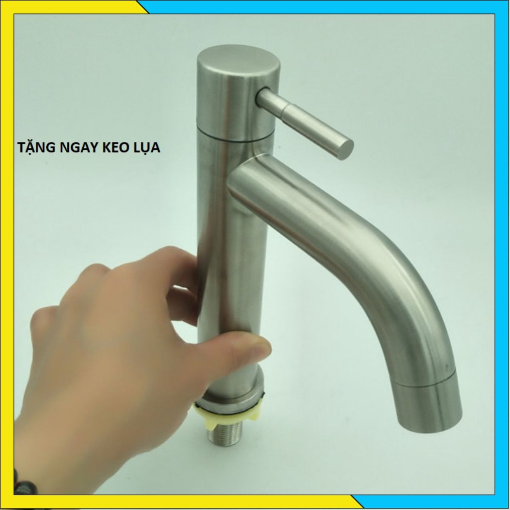 Vòi Lạnh Lavabo Inox 304