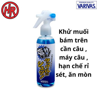  Chai xịt khử muối biển VARIVAS hạn chế rỉ sét và ăn mòn bào dưỡng dây câu 
