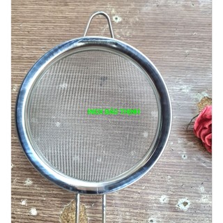 Ray lược bột,hạt có cán inox size 10-12-14cm