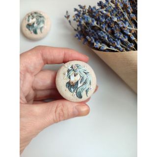 Phôi nhựa tròn + tim (set 2 cái)