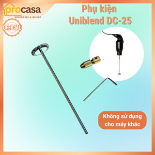 Phụ kiện đầu đánh - ốc đồng vặn máy tạo bọt cafe Uniblend DC-25 (không dùng cho máy khác)Phụ kiện thay thế cho máy Unibl