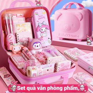  Hộp Quà Tặng Đồ Dùng Học Tập Melody Cinnamoroll - Quà Tặng Sinh Nhật Văn Phòng Phẩm Đáng Yêu Cho Bé 